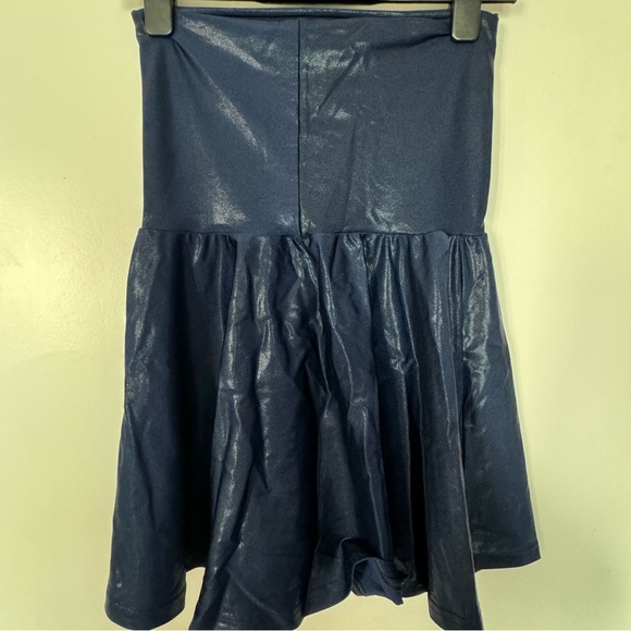 American Apparel high waisted circle skirt - navy blue - Picture 3 of 4